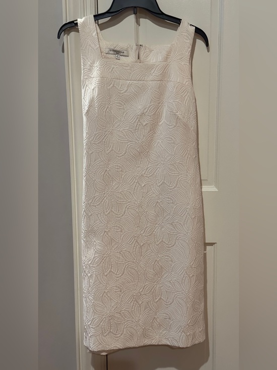 Evan Picone Dresses & Skirts - Evan Picone Ivory Textured Dress